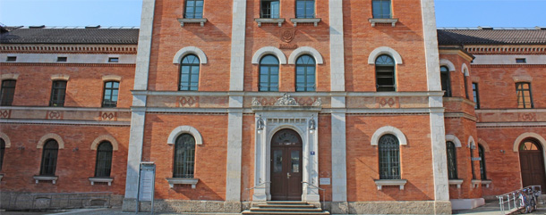 Historisches Gebäude für den Dreh der Rosenheim Cops