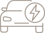 car_elec Symbolgrafik Elektroauto