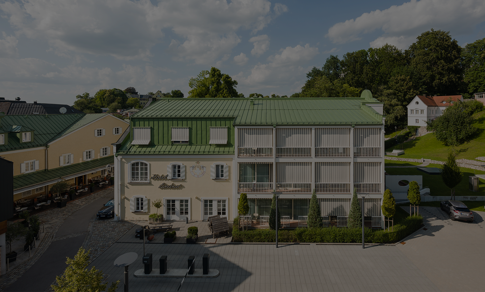 Außenansicht des Hotel Lindner
