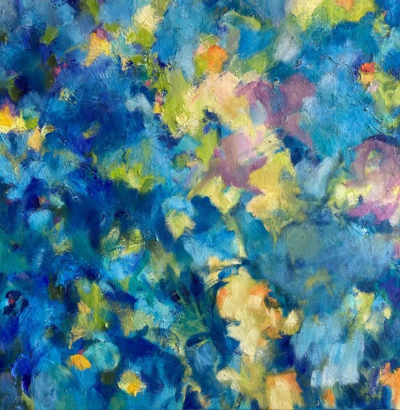 Gemälde von Klaus Havermann - Farben des Gartens