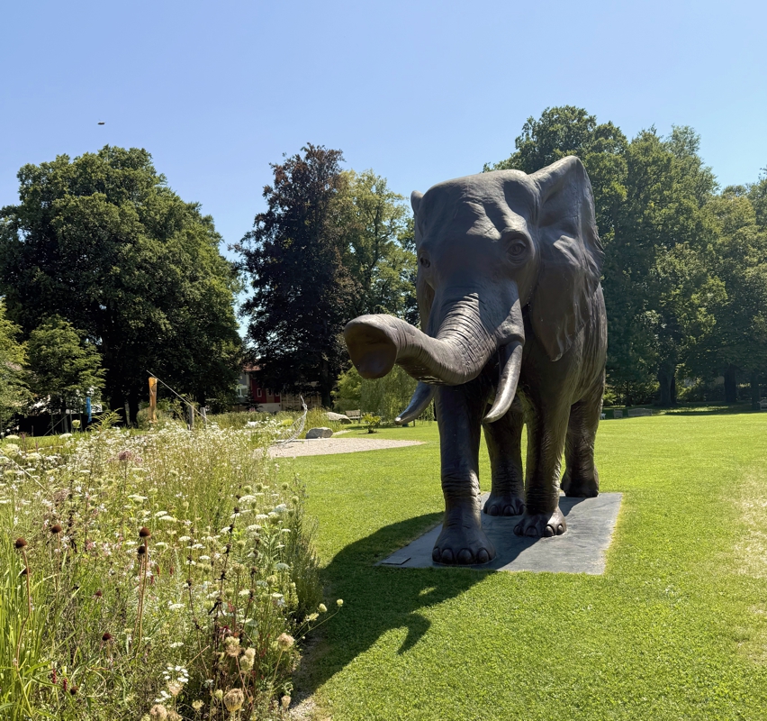 Garten Eden Bad Aibling2 (1) Elefantenstatue im Garten Eden in Bad Aibling