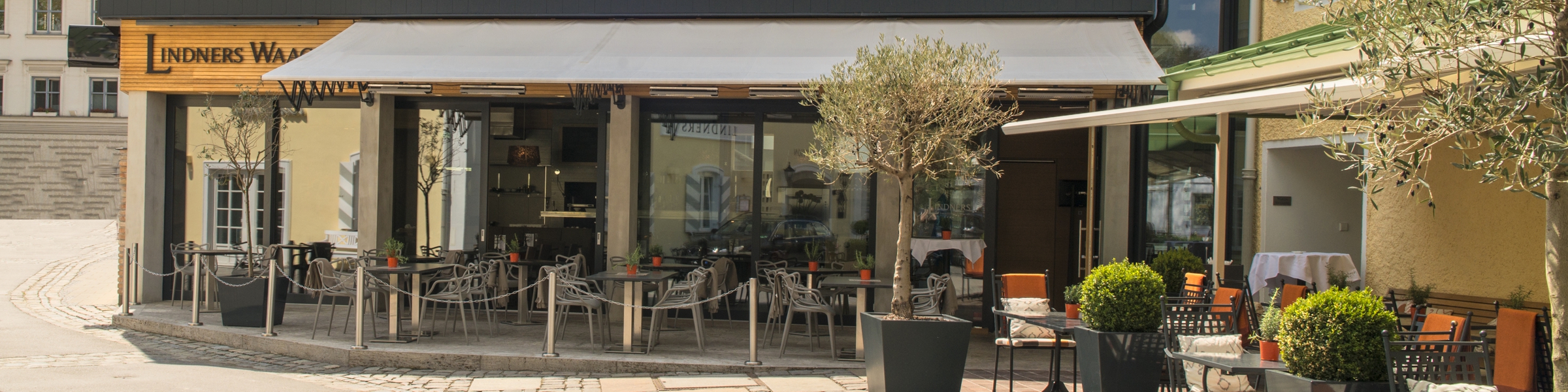 Die Waage Restaurant in Bad Aibling Aussenansicht